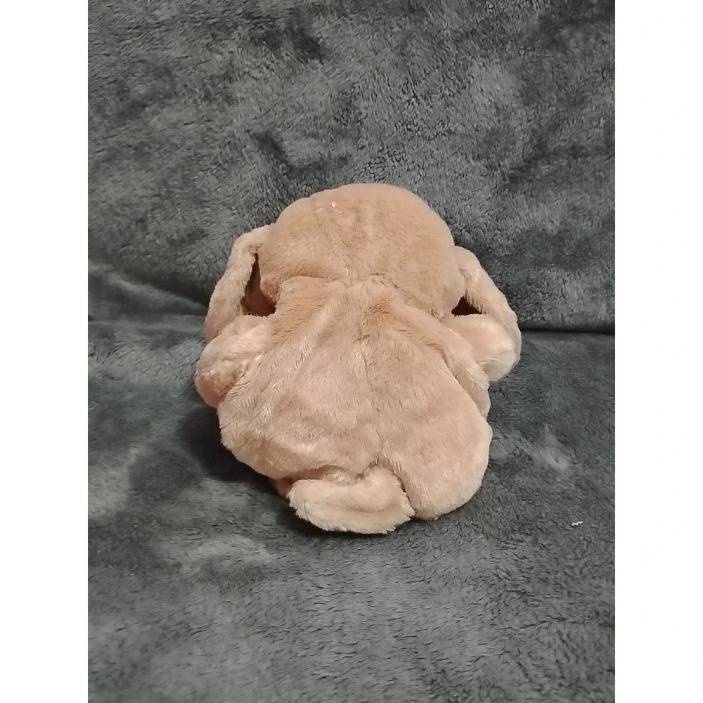 Hand Puppet Light Brown Dog Plushed Animal 11